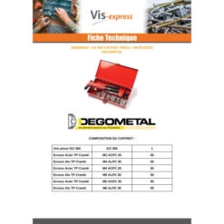 1 X Assortiment De PINCE GO360 + 300 Ecrou à Sertir -Vis-express Soldes assortiment de pince go360 300 ecrou a sertir 2