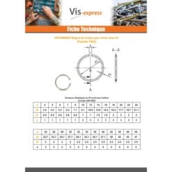 1 X Bague De Butée Pour Arbre De Diamètre 50 Inox A1 -Vis-express Soldes bague de butee pour arbre de diametre 50 inox a1 2