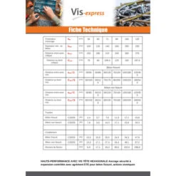 1 X Boulon (vendu Avec écrou) Ancrage M12X147 Avec Vis Métaux Tête Hexagonale TH Acier Zingué Blanc -Vis-express Soldes boulon vendu avec ecrou ancrage m12x147 avec vis metaux tete hexagonale th acier zingue blanc 3