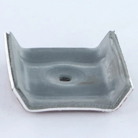 1 X Cavalier Etanche EPDM 40X25 PROFIL Trapézoidale Aluminium RAL8012 Brun Rouge 4 1 X Cavalier Etanche EPDM 40X25 PROFIL Trapézoidale Aluminium RAL8012 Brun Rouge – Image 2