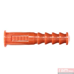 1 X Cheville à Collerette RAM RC 12X58 Marron