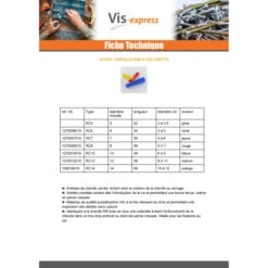 1 X Cheville à Collerette RAM RC 6X30 Verte -Vis-express Soldes cheville a collerette ram rc 6x30 verte 2