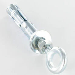 1 X Cheville Ancrage Avec Piton M10 16X60 Acier Zingué