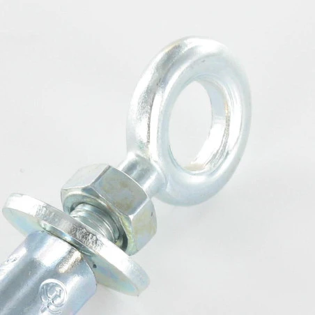 1 X Cheville Ancrage Avec Piton M12 20X80 Acier Zingué 6 1 X Cheville Ancrage Avec Piton M12 20X80 Acier Zingué – Image 4