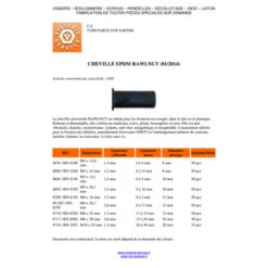 1 X Cheville Rawlnut M8X50 CODE 8717 -Vis-express Soldes cheville rawlnut m8x50 code 8717 2