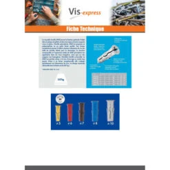 1 X Cheville Universelle PP UNO 6 Rouge 10 1 X Cheville Universelle PP UNO 6 Rouge -Vis-express Soldes cheville universelle pp uno 6 rouge 3