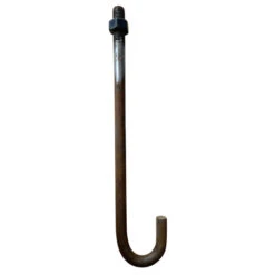 1 X Crosse Ancrage M20X420 + 1 Ecrou Acier Brut