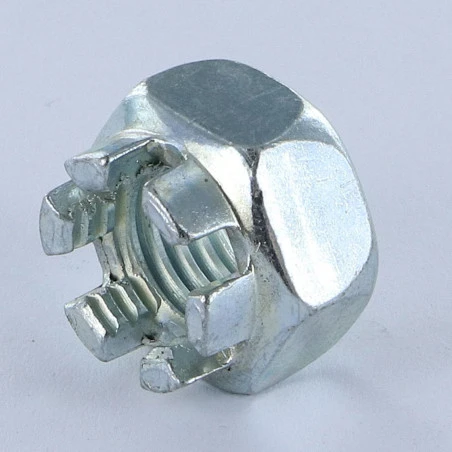 1 X Ecrou à Creneau HK M27 Pas Fin Pas De 200 Acier Zingué 3 1 X Ecrou à Creneau HK M27 Pas Fin Pas De 200 Acier Zingué