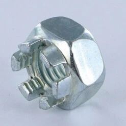 1 X Ecrou à Creneau HK M30 Pas Fin Pas De 200 Acier Zingué