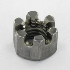 1 X Ecrou à CRENEAUX HK M22 Acier Brut
