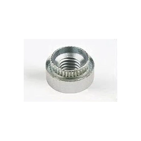 1 X Écrou à Riveter Cylindrique M2.5 Épaisseur Tole 20 Acier Zingué Blanc 3 1 X Écrou à Riveter Cylindrique M2.5 Épaisseur Tole 20 Acier Zingué Blanc