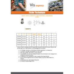 1 X Ecrou à Sertir Tête Plate TP M5X14 GOFIX ACPSH30 Acier Zingué 7 1 X Ecrou à Sertir Tête Plate TP M5X14 GOFIX ACPSH30 Acier Zingué -Vis-express Soldes ecrou a sertir tete plate tp m5x14 gofix acpsh30 acier zingue 2