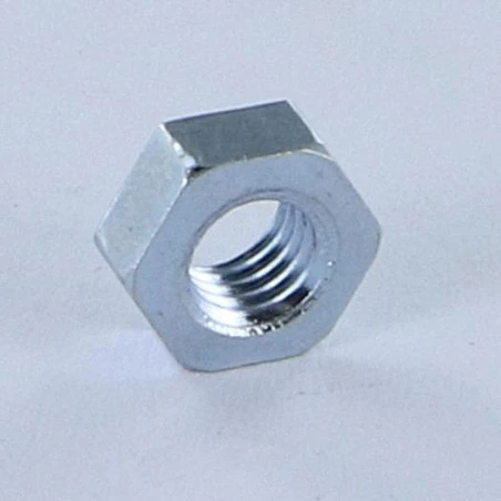 1 X Écrou à Tole Hexagonal Acier Zingué Blanc M10 Épaisseur Tole 2 4 1 X Écrou à Tole Hexagonal Acier Zingué Blanc M10 Épaisseur Tole 2 – Image 2