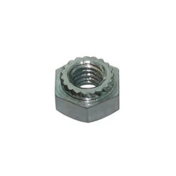 1 X Écrou à Tole Hexagonal M12 Inox A2 Noir Épaisseur Tole 3