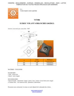 1 X Ecrou Bouton De Serrage Nylon M5 -Vis-express Soldes ecrou bouton de serrage nylon m5 1