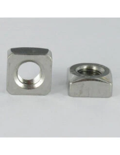 1 X Ecrou Carré Inox A2 M12 19X19X10