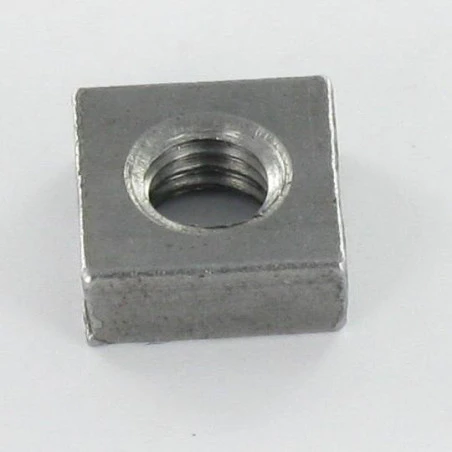 1 X Écrou Carrés M5 8X8X4 Acier Brut 3 1 X Écrou Carrés M5 8X8X4 Acier Brut