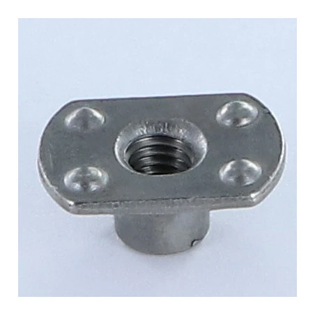 1 X Ecrou Cylindrique à Souder M6 Bossage Extérieur 19X11 Acier Brut 4 1 X Ecrou Cylindrique à Souder M6 Bossage Extérieur 19X11 Acier Brut – Image 2