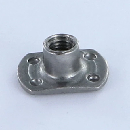 1 X Ecrou Cylindrique à Souder M6 Bossage Extérieur 19X11 Acier Brut 3 1 X Ecrou Cylindrique à Souder M6 Bossage Extérieur 19X11 Acier Brut