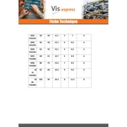 1 X Écrou Frein à ENCOCHES Acier Zingué M35 Pas 150 -Vis-express Soldes ecrou frein a encoches acier zingue m35 pas 150 4