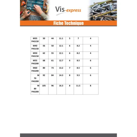 1 X Ecrou Frein à ENCOCHES Acier Zingué M40 Pas 150 7 1 X Ecrou Frein à ENCOCHES Acier Zingué M40 Pas 150 – Image 5