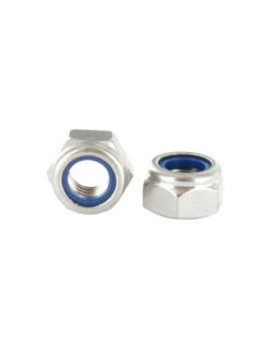 1 X Ecrou Frein M20 Pas Fin Pas De 150 Inox A2