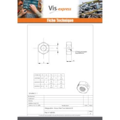 1 X Écrou Frein Tout Metal TRILOCK M12 Acier Zingué Blanc 5 1 X Écrou Frein Tout Metal TRILOCK M12 Acier Zingué Blanc -Vis-express Soldes ecrou frein tout metal trilock m12 acier zingue blanc 1