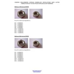 1 X Écrou Hexagonal à Souder M5 Acier Zingué Blanc 10 1 X Écrou Hexagonal à Souder M5 Acier Zingué Blanc -Vis-express Soldes ecrou hexagonal a souder m5 acier zingue blanc 3