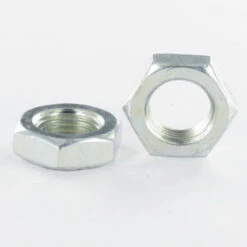 1 X Ecrou Hexagonal Bas Hm/contre Ecrou M12 Pas Fin Pas De 150 Acier Zingué