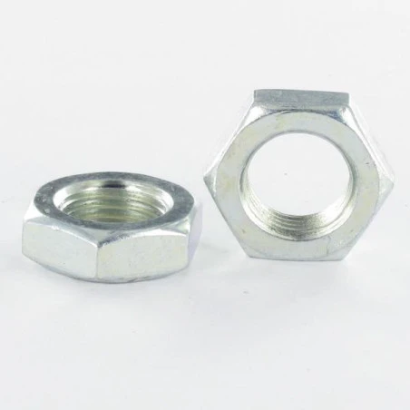 1 X Ecrou Hexagonal Bas Hm/contre Ecrou M24 Pas Fin Pas De 200 Acier Zingué 3 1 X Ecrou Hexagonal Bas Hm/contre Ecrou M24 Pas Fin Pas De 200 Acier Zingué