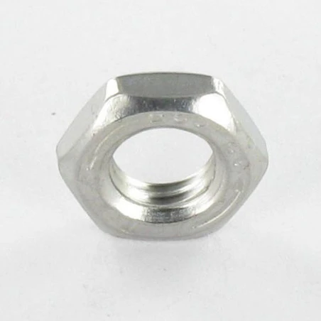 1 X Ecrou Hexagonal Bas Hm/contre Ecrou M27 Epaisseur 13.5 Inox A2 4 1 X Ecrou Hexagonal Bas Hm/contre Ecrou M27 Epaisseur 13.5 Inox A2 – Image 2