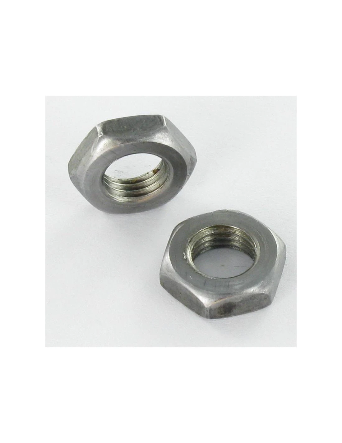 1 X Écrou Hexagonal Bas Hm/contre écrou M30 Acier Brut 3 1 X Écrou Hexagonal Bas Hm/contre écrou M30 Acier Brut