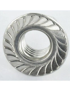 1 X Ecrou Hexagonal HU Inox A2 Embase Collerette Crantée M8 + GLEITMO -Vis-express Soldes ecrou hexagonal hu inox a2 embase collerette crantee m8 gleitmo 3