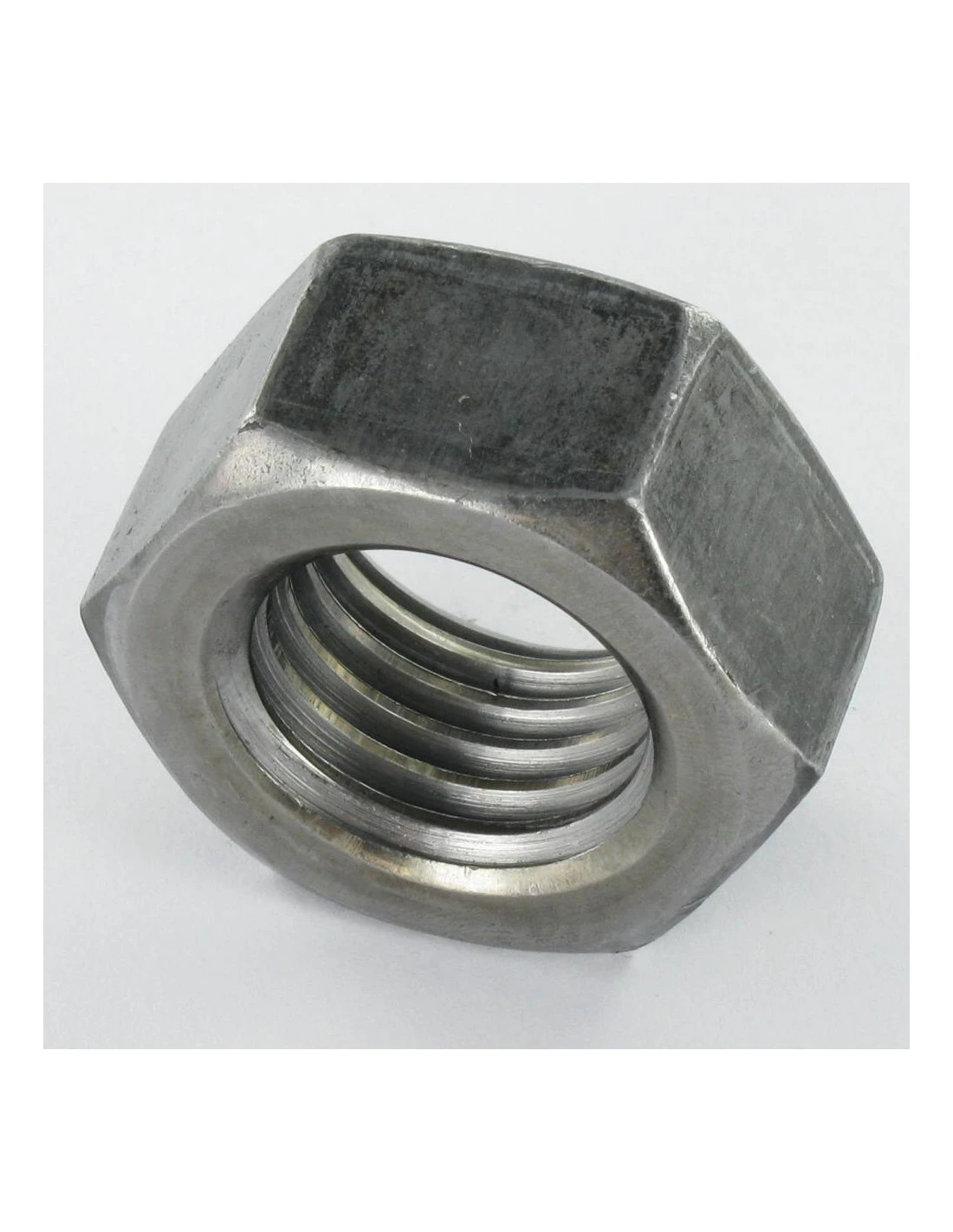 1 X Ecrou Hexagonal HU M27 Pas à Gauche Classe 8 Acier Brut 3 1 X Ecrou Hexagonal HU M27 Pas à Gauche Classe 8 Acier Brut