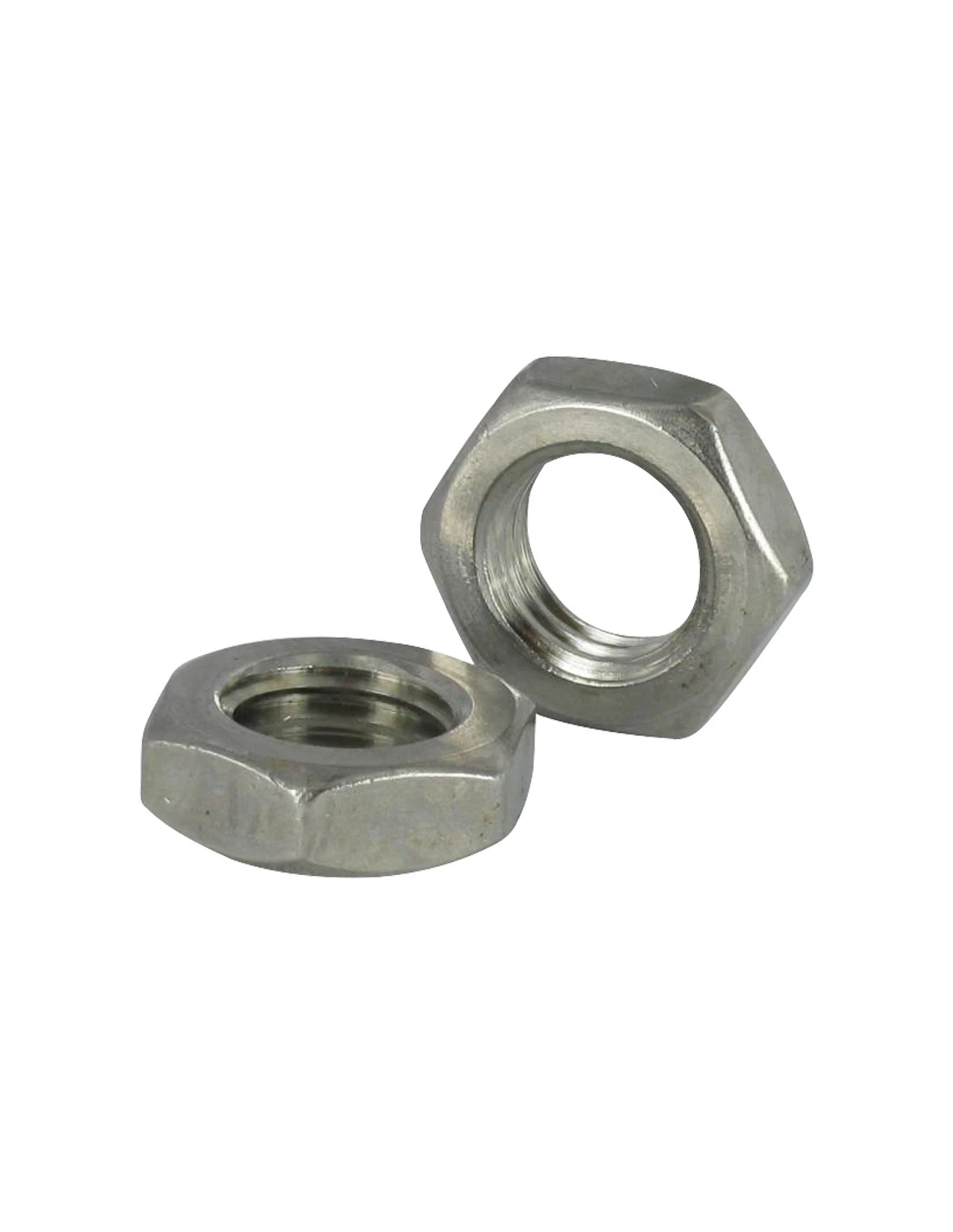 1 X Ecrou Hexagonal HU Pas à Gauche M10 Inox A2 3 1 X Ecrou Hexagonal HU Pas à Gauche M10 Inox A2