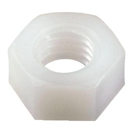 1 X Ecrou Nylon Hexagonal HU M18 Nylon Naturel 3 1 X Ecrou Nylon Hexagonal HU M18 Nylon Naturel