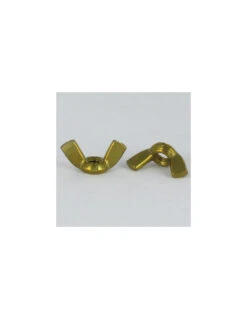 1 X Écrou Oreilles Laiton M14 Forme Américaine