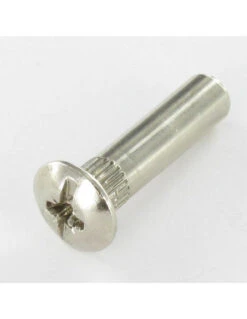 1 X Ecrou Relieur POZI Et Fendu 8X31 M6X15 AC. Acier Nickelé