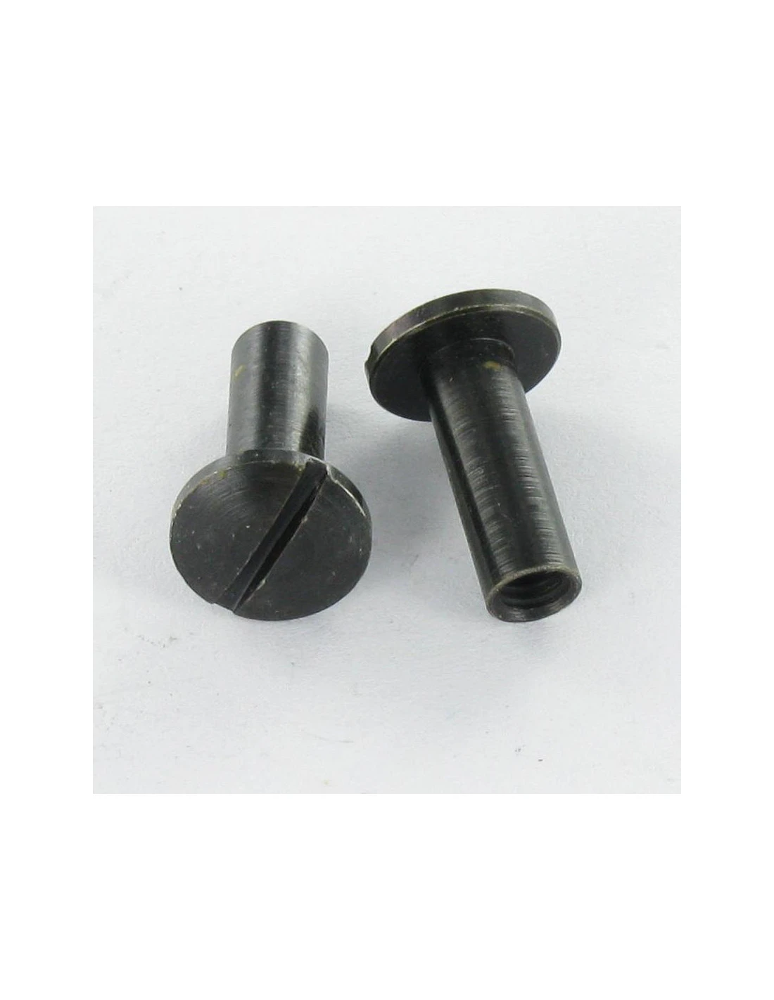 1 X Ecrou Relieur Tête Bombée Fendue M4X12 5X14 Acier Zingué Noir 3 1 X Ecrou Relieur Tête Bombée Fendue M4X12 5X14 Acier Zingué Noir