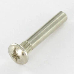 1 X Ecrou Relieur Tête Poelier Tête Ronde Large Tête Ronde Large Pozi Et Fendu M4X15 5X30 Acier Nickelé