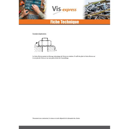 1 X Frein D Écrou Équerres De Diamètre M39 Inox A2 5 1 X Frein D Écrou Équerres De Diamètre M39 Inox A2 – Image 3