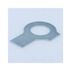 Frein D"ECR DROIT à AILERON M16 Acier Zingué Blanc