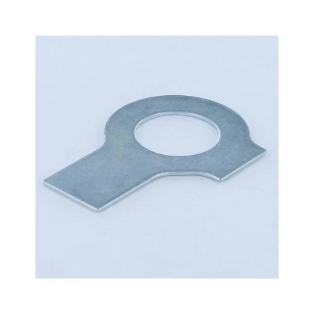 Frein D"ECR DROIT à AILERON M16 Acier Zingué Blanc 3 Frein D"ECR DROIT à AILERON M16 Acier Zingué Blanc