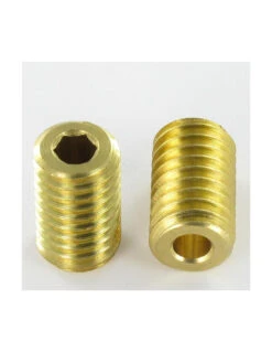 1 X Insert Laiton Hexagonal Creux M12 Pas De 200 X20 Percé 5.25