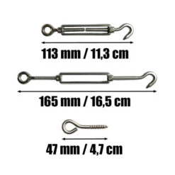 1 X Kit 15 Mètres De Cable Inox Diamètre 2 -Vis-express Soldes kit 15 metres de cable inox diametre 2 3