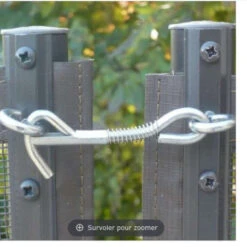 1 X LOQUET De SECURITE PISCINE 4X120 Inox A2 -Vis-express Soldes loquet de securite piscine 4x120 inox a2 3