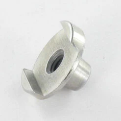 1 X PLAQUETTE Serrage 14X8 M4 Acier Zingué 400 Heures Brouillard Salin Sans Rouille Blanche