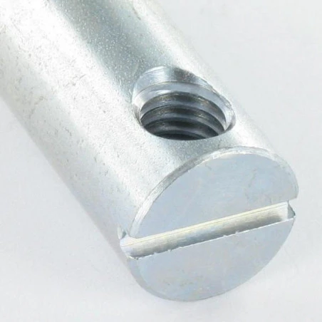 1 X PLOTS Acier Zingué 15X52 2 M8 FRAISES 4 1 X PLOTS Acier Zingué 15X52 2 M8 FRAISES – Image 2