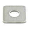 1 X Rondelle Carrée Pour Construction Bois M24 26X80X6 Inox A2
