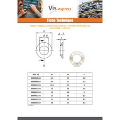 1 X Rondelle Convexe Forme C Inox A2 15X28X5 -Vis-express Soldes rondelle convexe forme c inox a2 15x28x5 2